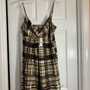 BRAND NEW New York and Company Plaid Dress